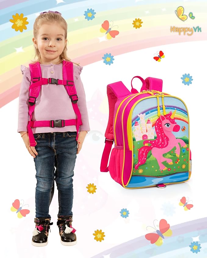 Backpack with Leash for Kids-Anti Lost Walking Toddler Leash-Unicorn design-for - Image 6