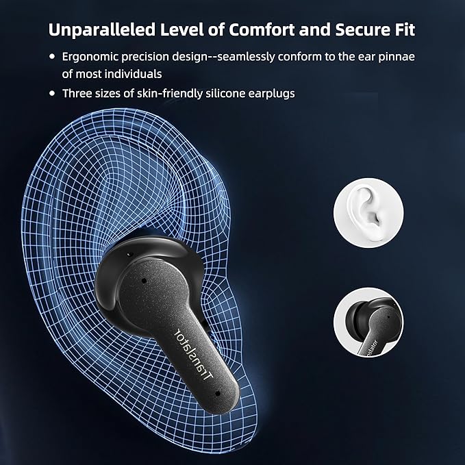 Offline AI Translator Earbuds M3 Language Translator Device Translation Earbuds - Image 5