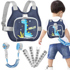 Accmor Toddler Harness Leash+ Reflective Anti Lost Wrist Link, Cute Dinosaur by Accmor