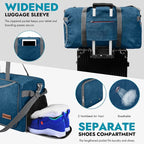 Canway 115L Travel Duffel Bag, Foldable Weekender Bag - Image 7