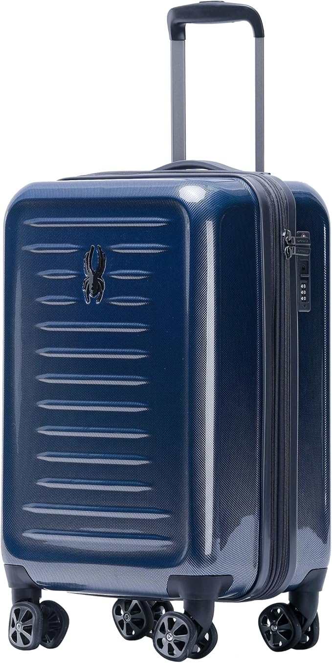 Spyder Rails 20 Inch Expandable Hardside Upright Suitcase by Spyder