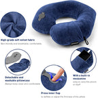 Rewondah Neck Pillows for Travel, Inflatable Travel Pillow, Inflatable Neck - Image 3