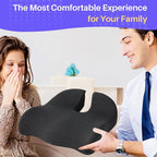 Seat Cushion for Office Chair, Large Thick Seat Cushion for Tailbone Pain Relief - Image 6