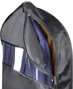 Univivi Garment Bags for Travel and Storage 43" Hanging Suit Bag Clear Suits - Image 2