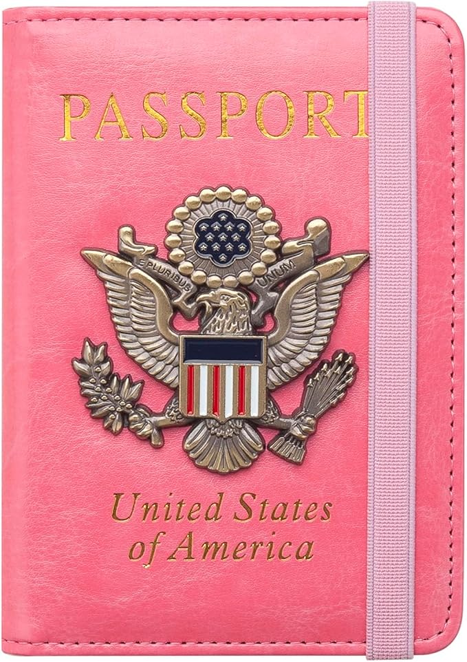 Passport Holder for Travel Passport Cover for Men Passport Wallet Case by Familiescancome