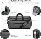 MILADA Convertible 2-in-1 Garment Duffel Weekender Bag Carry On Garment Bags - Image 4