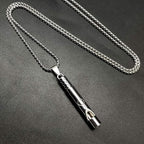 Emergency Survival Whistle Pendant Necklace - Image 3