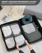 Compression Packing Cubes, Gonex Extensible Storage Mesh Bags Organizers - Image 9