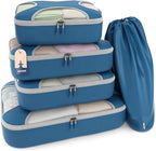 Shacke Premium 5 Packing Cubes Set by Shacke
