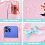 Vavabox Tote Bag, A-Z Initial Monogrammed Waterproof Tote Bag, Bridesmaid Gifts - Image 3