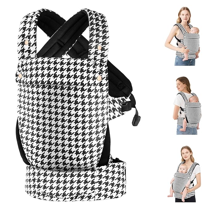 Baby Carrier Newborn to Toddler- Ergonomic, Cozy and Lightweight Infant Carrier by MOCKPOSE