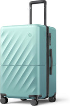 Trunk Luggage 22 Inch, Small Checked Luggage by NINETYGO