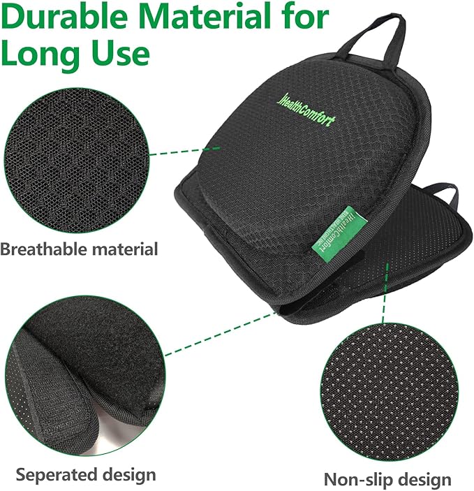 Small Travel Seat Cushion, Gel Memory Foam Seat Cushion, Supportive Butt Pillow - Image 5
