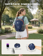 SKYSPER 15L Lightweight Small Hiking Backpack - Image 4