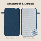 KeaBabies Portable Diaper Changing Pad, Easy Wipe Clean - Image 4
