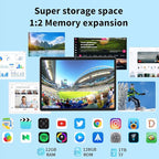 Android 14 Tablet with Keyboard, 12GB RAM, 128GB Storage, 1TB Expandable - Image 2
