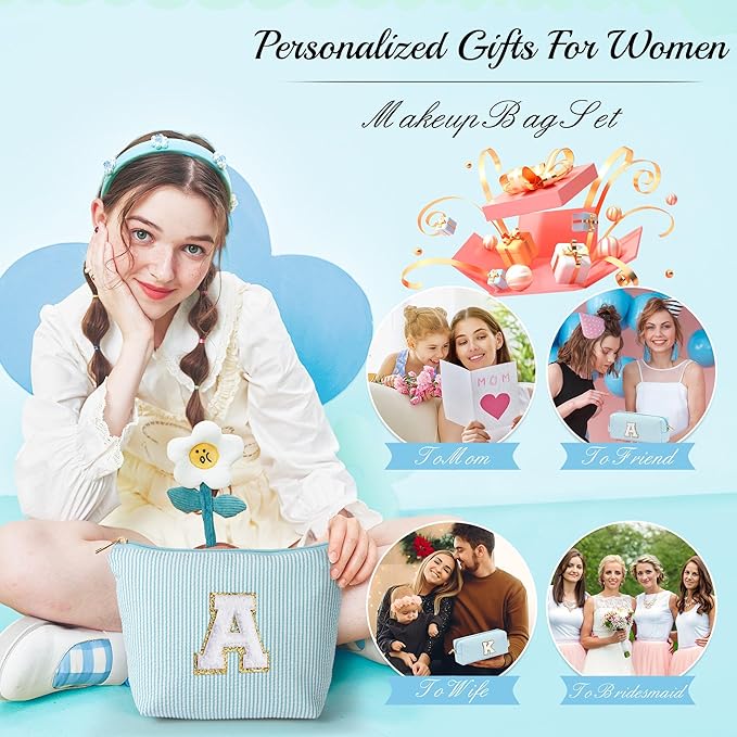 YOOLIFE Cute Makeup Bag for Girls Women - Image 5