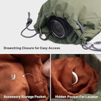 PGYTECH OneGo Drawstring Small Camera Bag, Leather Soft Camera Pouch compatible - Image 9