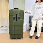 Expandable Foldable Luggage, Rolling Duffle Bag - Image 6
