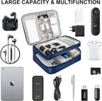 Electronic Organizer Travel Case, Travel Cord Organizer Case Portable - Image 6