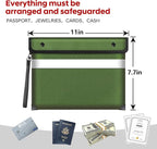 Upgraded Fireproof Document Bag 5200°F Heat Insulated, Fireproof Envelopes - Image 5