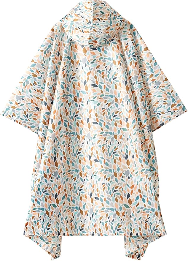 PTEROMY Hooded Rain Poncho for Adult - Image 7