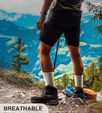 BULLIANT Compression Socks for Men 6Pairs, Athletic Crew Socks Cushioned For - Image 7