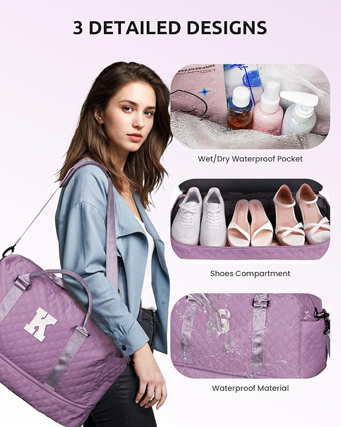 Personalized Initial Duffle Bag - Image 7