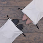 ZENPAC Travel Shoe Bag, Washable Breathable Cotton Fabric - Image 2