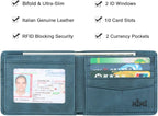 Wallet for Men-Genuine Leather RFID Blocking Bifold Stylish Wallet - Image 3