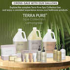 Terra Pure Spa Collection 1 Liter Hand Wash Refill Bag - Image 7