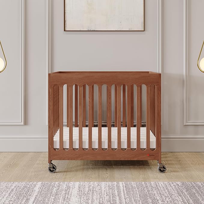 Foundations Boutique Folding Mini Baby Crib - Image 7