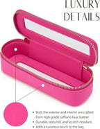 Popvibe Clear Makeup Bag Travel Cosmetic Case Transparent Toiletry Bag - Image 6