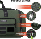 WITZMAN Travel Duffel Bags for Men Large Carry On Weekender Overnight Bag 3 in - Image 8