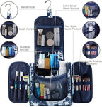 Narwey Hanging Toiletry Bag for Women Travel Makeup Bag Organizer Toiletries - Image 4