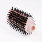 L'ANGE HAIR Multi-Volume Dryer Brush Attachment | Titanium Blow Dryer Brush Barrel for Volumizing & Styling | Tool Sold Separately | Attachment - Blush - Teardrop 65mm