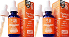 SeoulCeuticals Large 2oz Korean 20% Vitamin C Hyaluronic Acid Serum + CE Ferulic Acid - Potent Anti Aging Vit C, Anti Wrinkle K Beauty Skincare (Pack of 2)