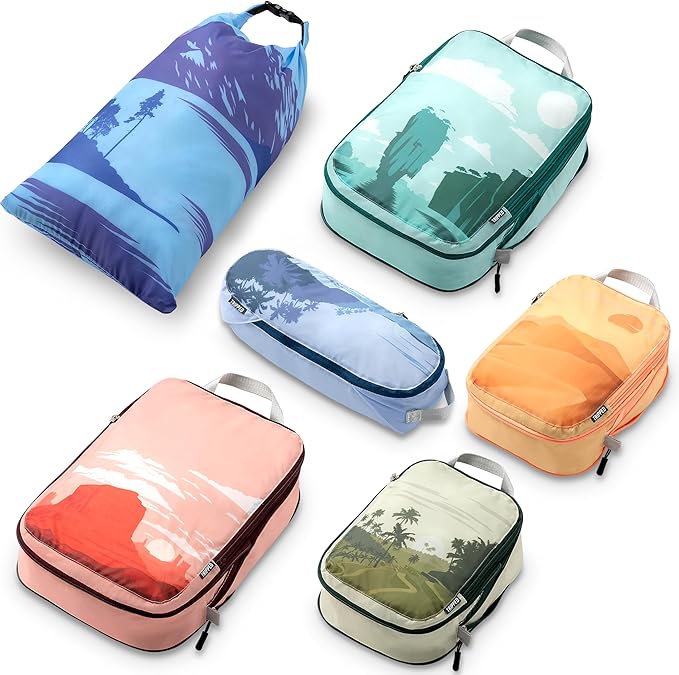 Compression Packing Cubes Set for Travel - Image 8