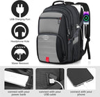 18.4 Inch Extra Large Travel Backpack, TSA Laptop Backpack - Image 2