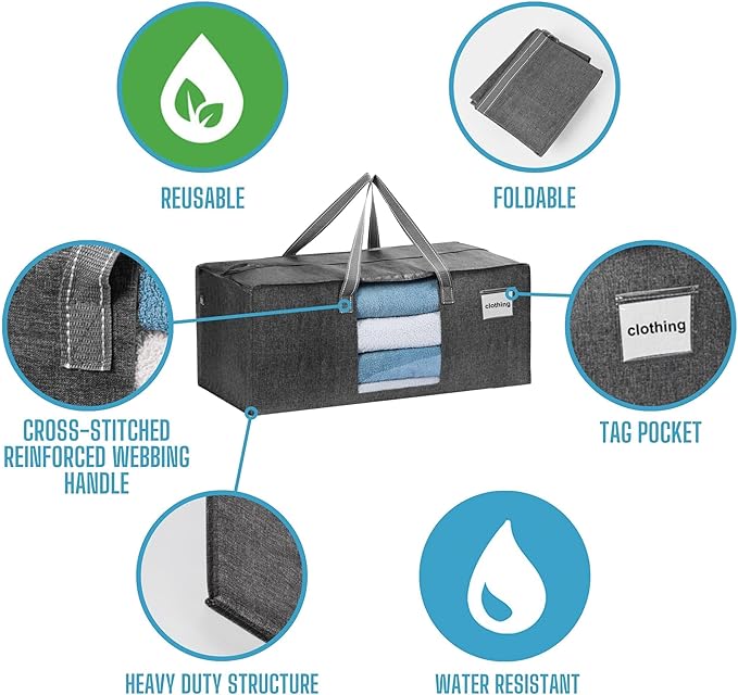 VENO 10 Pack Moving Bags Extra Large Storage Bags - Image 7