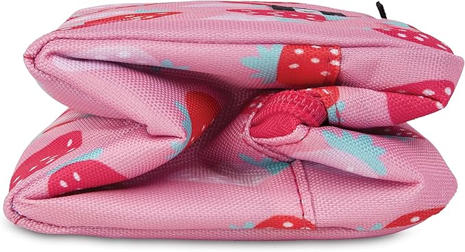 PackIt Freezable Snack Box, Sweet Strawberry, Built - Image 3