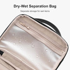 LEVEL8 Travel Toiletry Bag for Men Women, Water Repellent Shaving Bag for - Image 7