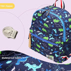 willikiva Cartoon Bus 12 Kindergarten Backpack - Image 6