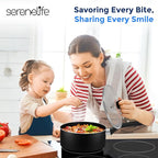 SereneLife 6-Piece Pots and Pans Set – Nonstick Cookware, Heat-Resistant - Image 7