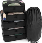 Shacke 6 Set Packing Cubes for Travel by Shacke