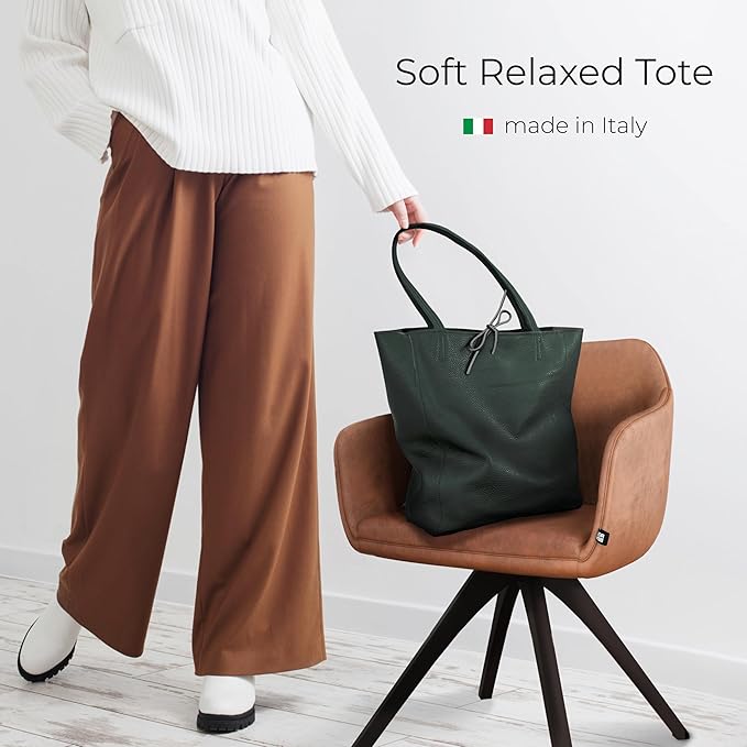Italian Calf Leather Tote for Women - Image 4