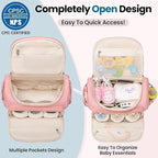 4 in 1 Convertible Diaper Bag Backpack, Waterproof Baby Diaper Bag - Image 6