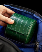 MR.OKAY Single Watch Travel Case-Classic Leather Watch Case - Image 3