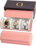 Ladies Leather Watch Rolls for Women by QWatch