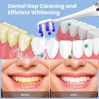Portable Water flosser with Electric Toothbrush, 2 in 1 Teeth Cleaning Kit - Image 2